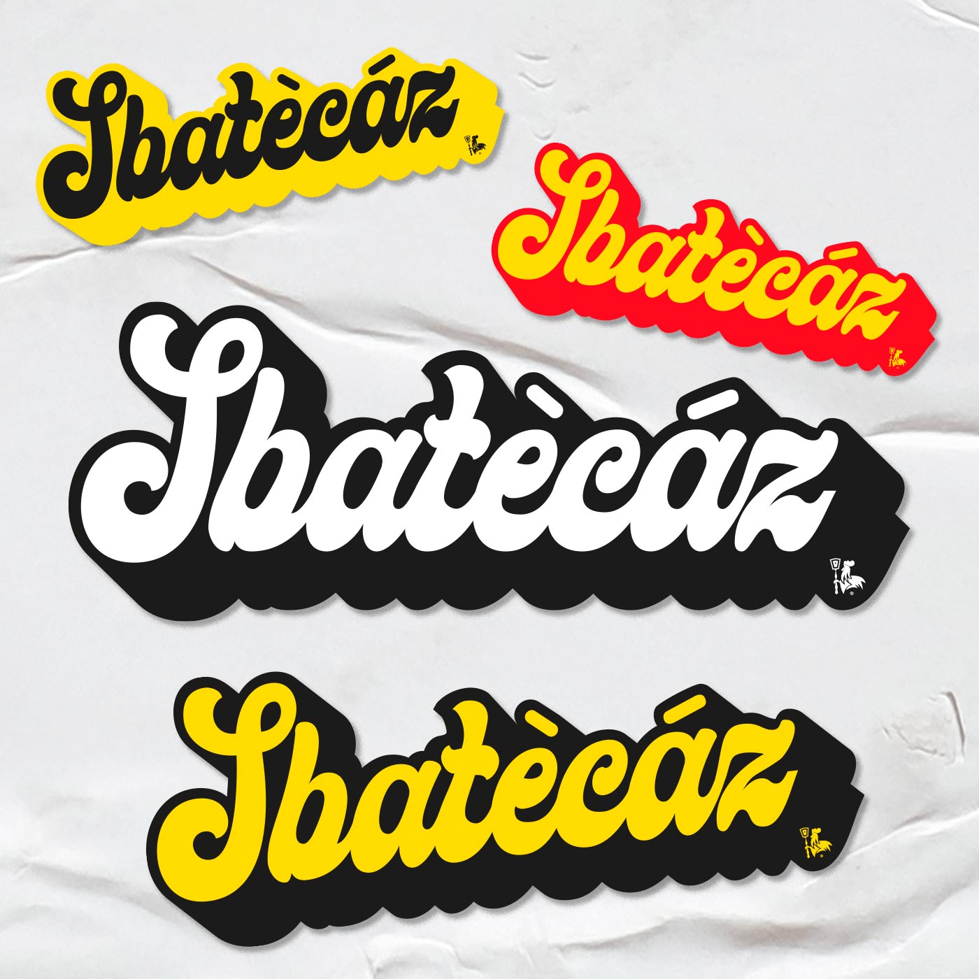 Kit Stickers Sbatecaz