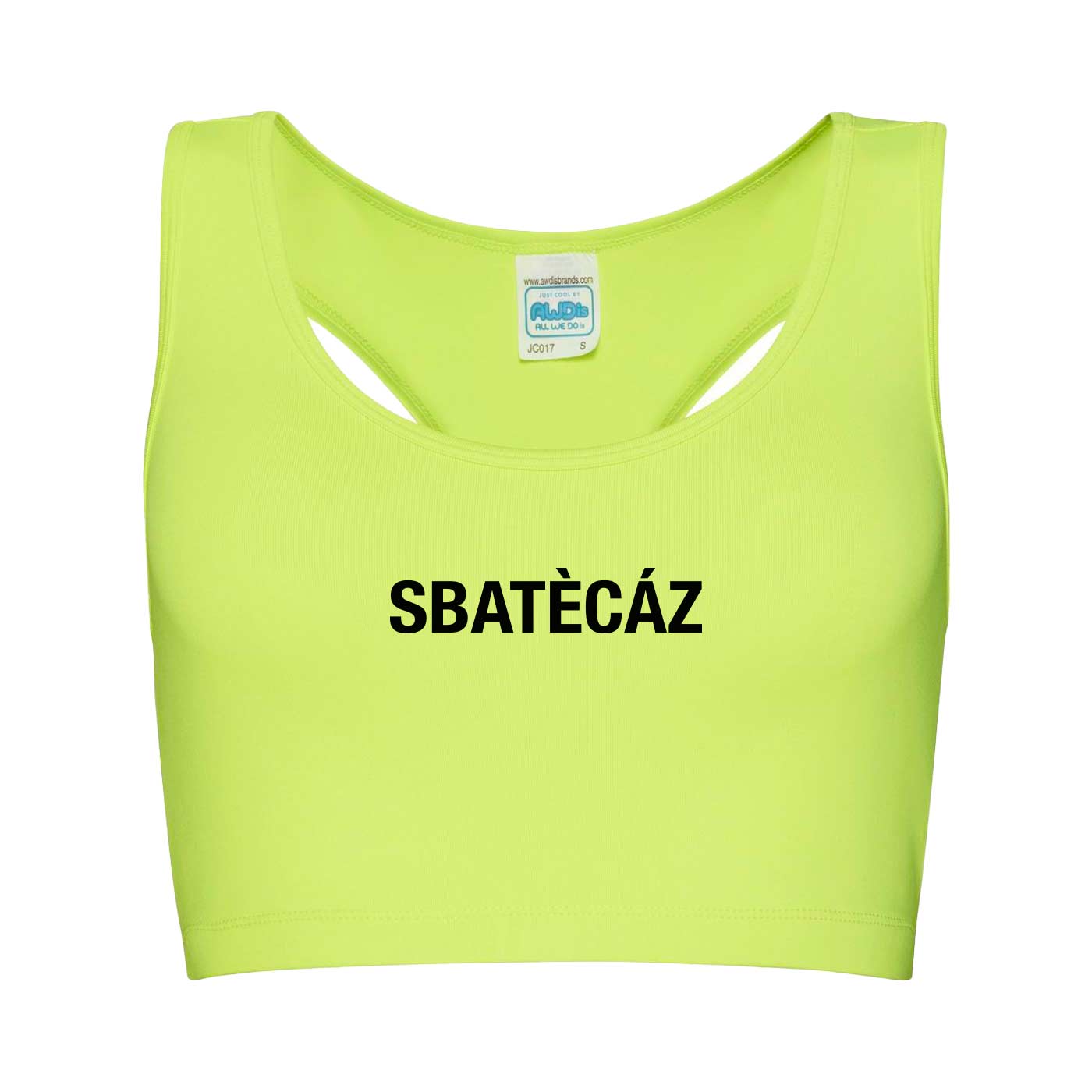 Top Sbatecaz - Girlie Cool Sports Crop Top