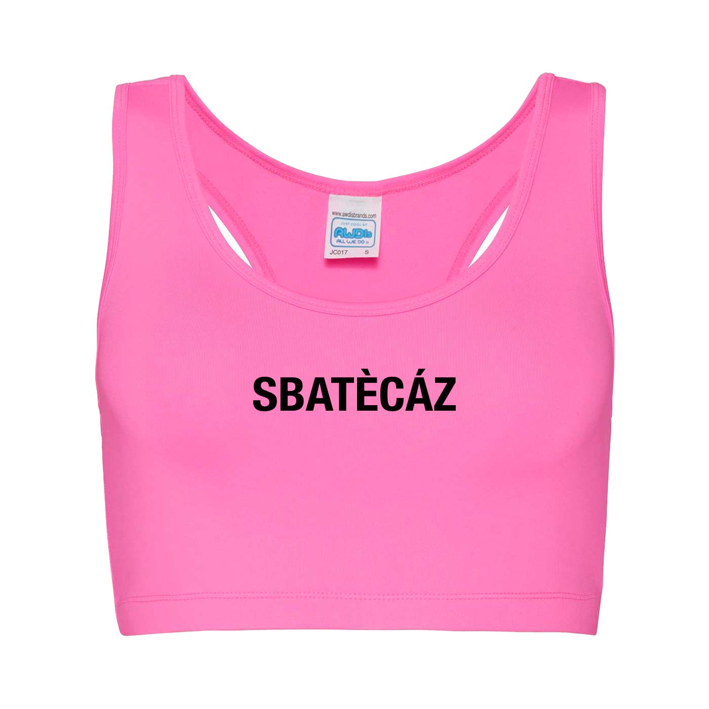 Top Sbatecaz - Girlie Cool Sports Crop Top